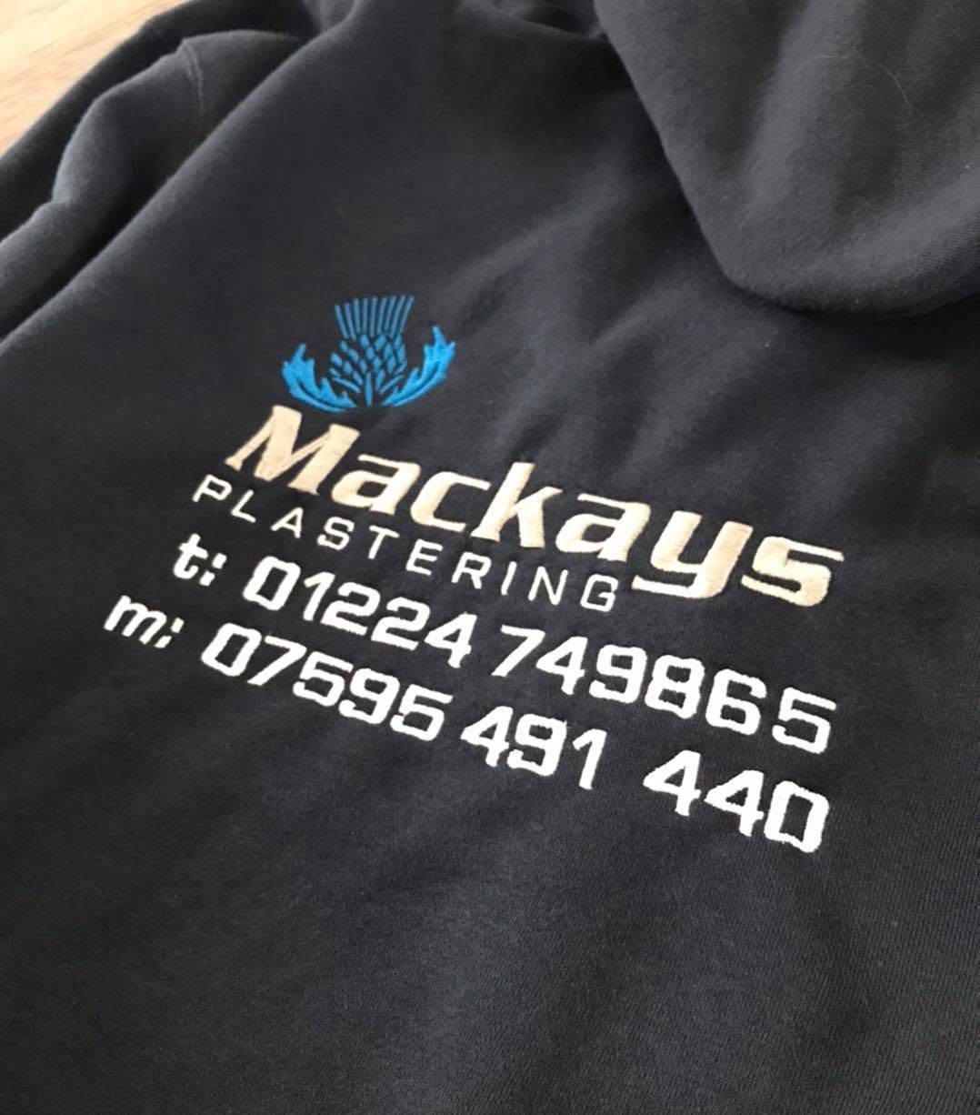 Completed plastering job by Mackays Plastering