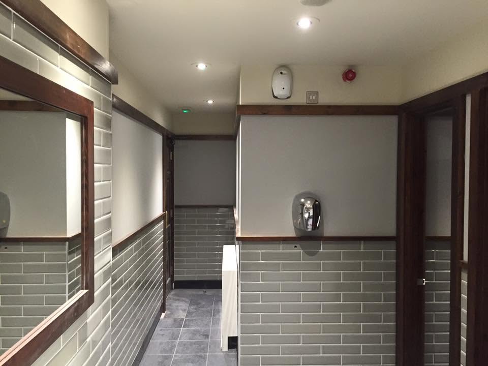Completed plastering job by Mackays Plastering